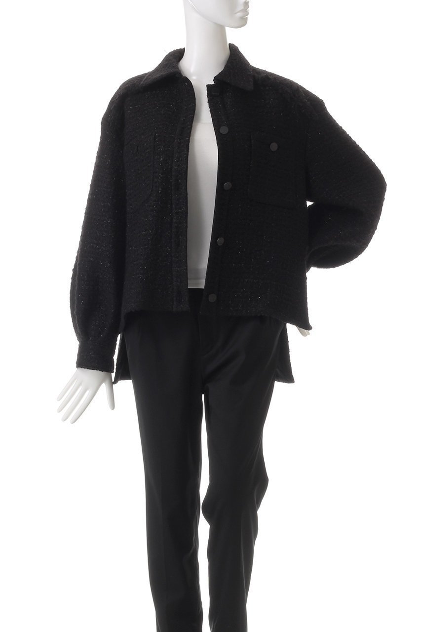 【アドーア/ADORE】のブラックラメツイードジャケット 人気、トレンドファッション・服の通販 founy(ファニー) 　ファッション　Fashion　レディースファッション　Fashion for Women　アウター　Coat / Outerwear Collection　レディースジャケット・軽アウター　Jackets　おすすめ　Recommended / Our Picks　エレガント 上品　Elegant　シルバー　Silver, Metallic Silver　ジャケット　Jacket, Outerwear　スリット　Slit, Slit Detail　ファブリック　Fabric, Textile　フリンジ　Fringe, Tassel　リラックス　Relax, Relaxed Fit　other-7|ID: prp329100004217379 ipo3291000000032940614