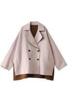 【アドーア/ADORE】のカシミヤ混2TONEリバーコート 人気、トレンドファッション・服の通販 founy(ファニー) ファッション Fashion レディースファッション Fashion for Women アウター Coat / Outerwear Collection コート・ロングコート・ピーコート Long Coats, Peacoats & More カッティング Cutting Detail ショルダー Shoulder, Shoulder Strap ショート Short, Short Length ドロップ Drop Shoulder, Dropped Style バランス Balance, Style Balance ファブリック Fabric, Textile リバーシブル Reversible, Two-Sided thumbnail ピンク|ID: prp329100004217380 ipo3291000000035489950