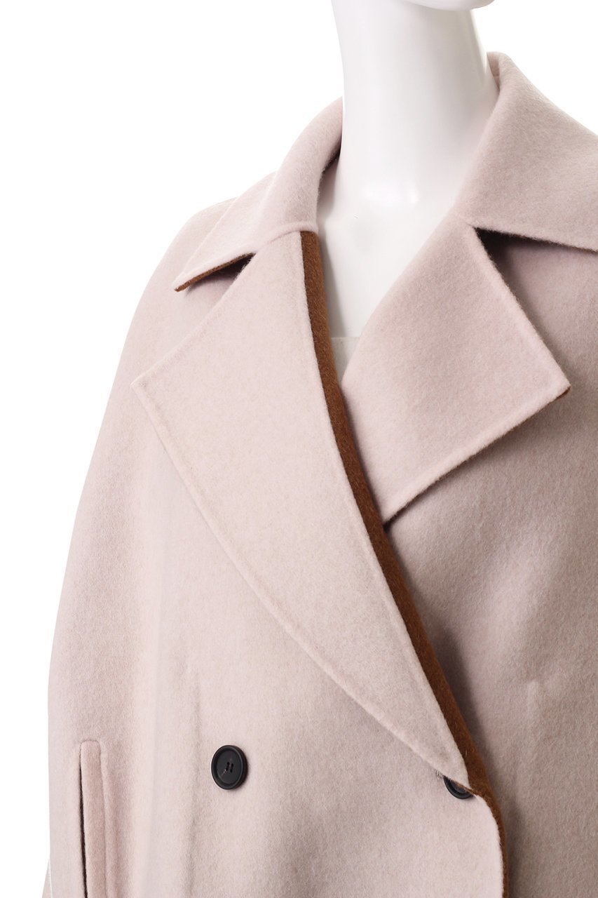 【アドーア/ADORE】のカシミヤ混2TONEリバーコート 人気、トレンドファッション・服の通販 founy(ファニー) 　ファッション　Fashion　レディースファッション　Fashion for Women　アウター　Coat / Outerwear Collection　コート・ロングコート・ピーコート　Long Coats, Peacoats & More　カッティング　Cutting Detail　ショルダー　Shoulder, Shoulder Strap　ショート　Short, Short Length　ドロップ　Drop Shoulder, Dropped Style　バランス　Balance, Style Balance　ファブリック　Fabric, Textile　リバーシブル　Reversible, Two-Sided　other-6|ID: prp329100004217380 ipo3291000000035489958