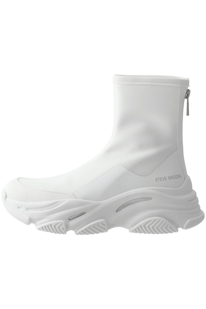 【スティーブマデン/STEVE MADDEN】のVROOMS ストレッチスニーカーブーツ インテリア・キッズ・メンズ・レディースファッション・服の通販 founy(ファニー) ファッション Fashion レディースファッション Fashion for Women ショート Short, Short Length スニーカー Sneakers, Trainers トレンド Trend, Trending Now 厚底 Platform Shoes 旅行 Travel ホワイト/ホワイト|ID: prp329100004217388 ipo3291000000035869522