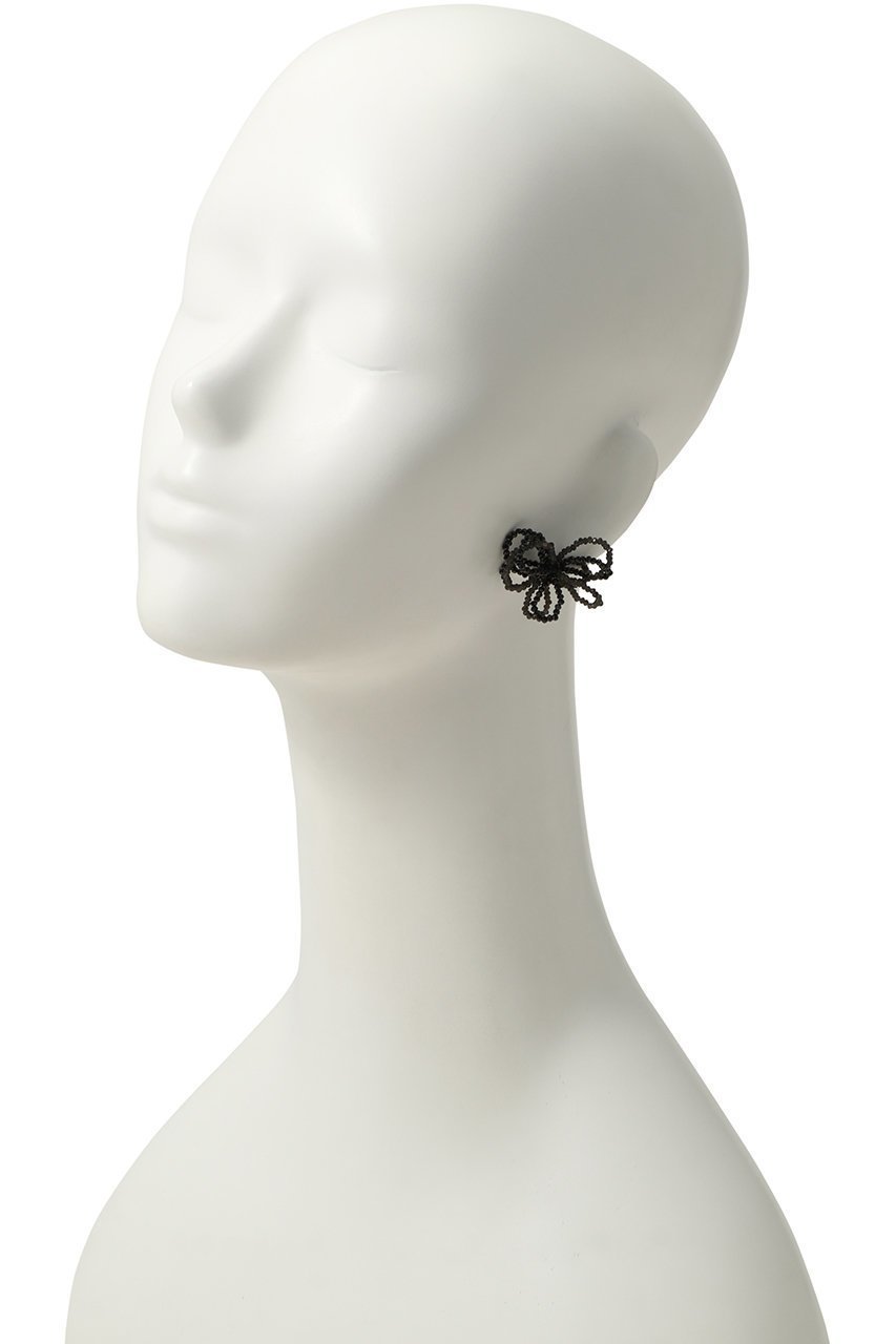 【ナチュラリジュエリ/NATURALI JEWELRY】のフラッフィービーズピアス 人気、トレンドファッション・服の通販 founy(ファニー) 　ファッション　Fashion　レディースファッション　Fashion for Women　ジュエリー　Jewelry　ファッションリング　Fashion Rings　イヤリング・フープ・ドロップタイプ　Hoop, Drop & Clip Earrings　イヤリング　Earrings　フェミニン　Feminine, Girly　モチーフ　Motif, Design Theme　リボン　Ribbon, Bow　other-3|ID: prp329100004217391 ipo3291000000031267204