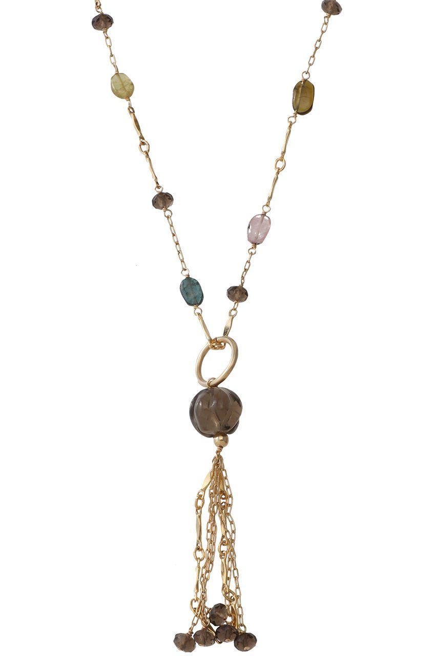 【ナチュラリジュエリ/NATURALI JEWELRY】のBOHO ロングネックレス トルマリン MIX 人気、トレンドファッション・服の通販 founy(ファニー) 　ファッション　Fashion　レディースファッション　WOMEN　ジュエリー　Jewelry　ネックレス　Necklaces　チェーン　Chain　ネックレス　Necklace　パーティ　Party　モチーフ　Motif　ロング　Long　エレガント 上品　Elegant　 other-1|ID: prp329100004217393 ipo3291000000029253284