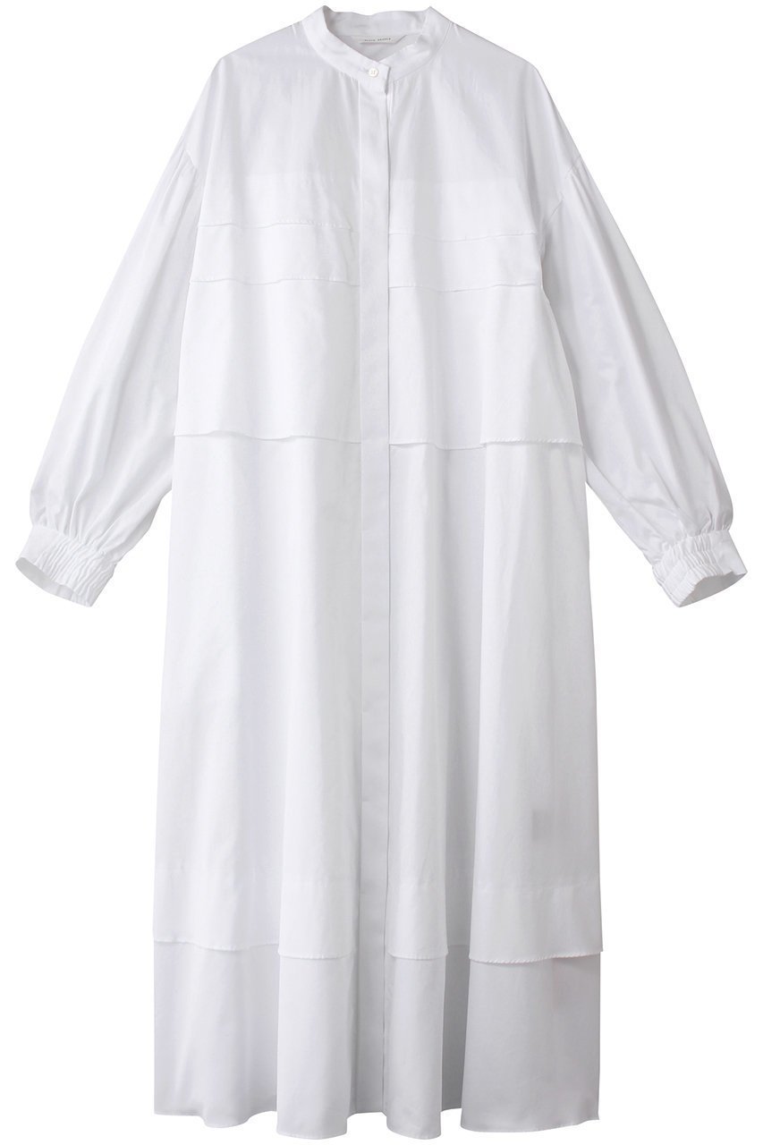 【プレインピープル/PLAIN PEOPLE】のコットンブロードティアードワンピース 人気、トレンドファッション・服の通販 founy(ファニー) 　ファッション　Fashion　レディースファッション　Fashion for Women　ワンピース　Dresses　チュニック　Tunic Tops & Dresses　チュニック　Tunic, Long Top　ティアードワンピース　Tiered Dress, Flared Dress　ブロード　Broadcloth, Fine Cotton　ロング　Long, Long-Length　 other-1|ID: prp329100004217399 ipo3291000000032887788