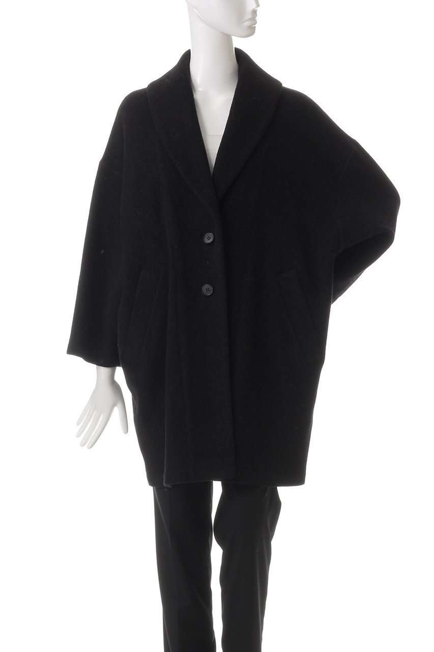 【プレインピープル/PLAIN PEOPLE】のジロンラムジャージミドルコート 人気、トレンドファッション・服の通販 founy(ファニー) 　ファッション　Fashion　レディースファッション　Fashion for Women　アウター　Coat / Outerwear Collection　コート・ロングコート・ピーコート　Long Coats, Peacoats & More　ドレープ　Drape, Draping Fabric　パターン　Pattern, Design Print　ミドル　Middle Length, Mid Height　リラックス　Relax, Relaxed Fit　ロング　Long, Long-Length　other-2|ID: prp329100004217405 ipo3291000000032935871