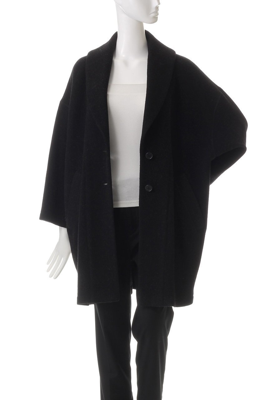 【プレインピープル/PLAIN PEOPLE】のジロンラムジャージミドルコート 人気、トレンドファッション・服の通販 founy(ファニー) 　ファッション　Fashion　レディースファッション　Fashion for Women　アウター　Coat / Outerwear Collection　コート・ロングコート・ピーコート　Long Coats, Peacoats & More　ドレープ　Drape, Draping Fabric　パターン　Pattern, Design Print　ミドル　Middle Length, Mid Height　リラックス　Relax, Relaxed Fit　ロング　Long, Long-Length　other-7|ID: prp329100004217405 ipo3291000000035580276