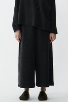 【プレインピープル/PLAIN PEOPLE】のウールダブルジャージワイドクロップドパンツ 人気、トレンドファッション・服の通販 founy(ファニー) ファッション Fashion レディースファッション Fashion for Women パンツ Pants & Trousers ウォーム Warm Fabric |ID:prp329100004217406