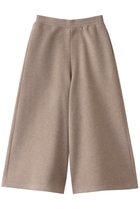 【プレインピープル/PLAIN PEOPLE】のウールダブルジャージワイドクロップドパンツ ベージュ|ID: prp329100004217406 ipo3291000000032922886