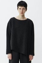 【プレインピープル/PLAIN PEOPLE】のウールダブルジャージイレギュラーヘムプルオーバー 人気、トレンドファッション・服の通販 founy(ファニー) ファッション Fashion レディースファッション Fashion for Women トップス・カットソー Cut & Sew Tops シャツ・ブラウス・オフィスカジュアル Elegant Blouses & Button-Ups ロングTシャツ・Tシャツ Longline T-Shirts & Tees カジュアルプルオーバー・ニットトップス Pullovers & Knit Tops / Casual Pullovers カットソー・ベーシックTシャツ Cut-and-Sewn Tops / Stretch Tees & Basics おすすめ Recommended / Our Picks イレギュラーヘム Irregular Hem ウォーム Warm Fabric スリーブ Sleeve, Long Sleeve / Short Sleeve セットアップ Set-Up, Coordinated Outfit ロング Long, Long-Length 長袖 Long Sleeve, Full Sleeve thumbnail チャコールグレー|ID: prp329100004217407 ipo3291000000032890307