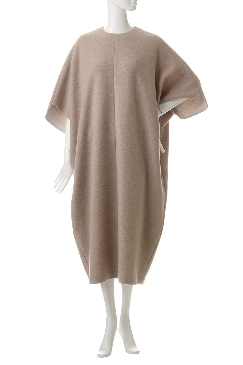 【プレインピープル/PLAIN PEOPLE】のウールダブルジャージオーバーシルエットドレス 人気、トレンドファッション・服の通販 founy(ファニー) 　ファッション　Fashion　レディースファッション　Fashion for Women　ワンピース　Dresses　フォーマル・パーティードレス・結婚式用ドレス　Elegant & Casual Dresses　チュニック　Tunic Tops & Dresses　ウォーム　Warm Fabric　シンプル　Simple, Minimal　チュニック　Tunic, Long Top　ドレス　Dress, One-Piece　リラックス　Relax, Relaxed Fit　ロング　Long, Long-Length　other-2|ID: prp329100004217408 ipo3291000000032879444
