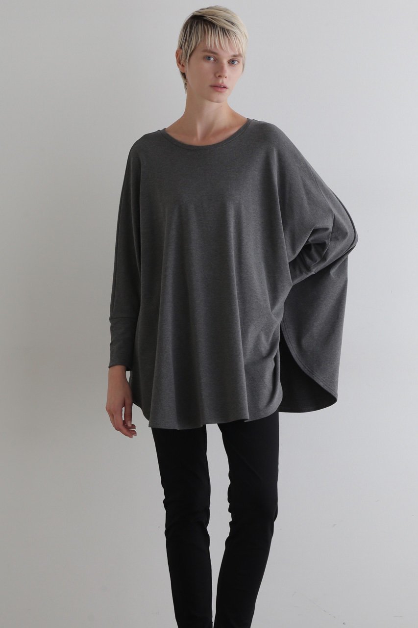 【ル フィル/LE PHIL】のヴィスジャージーカットソー 人気、トレンドファッション・服の通販 founy(ファニー) 　ファッション　Fashion　レディースファッション　Fashion for Women　トップス・カットソー　Cut & Sew Tops　シャツ・ブラウス・オフィスカジュアル　Elegant Blouses & Button-Ups　ロングTシャツ・Tシャツ　Longline T-Shirts & Tees　カットソー・ベーシックTシャツ　Cut-and-Sewn Tops / Stretch Tees & Basics　カットソー　Cut and Sewn Top　スリーブ　Sleeve, Long Sleeve / Short Sleeve　ドレープ　Drape, Draping Fabric　ロング　Long, Long-Length　定番　Standard, Basic Item　other-7|ID: prp329100004217409 ipo3291000000032892836