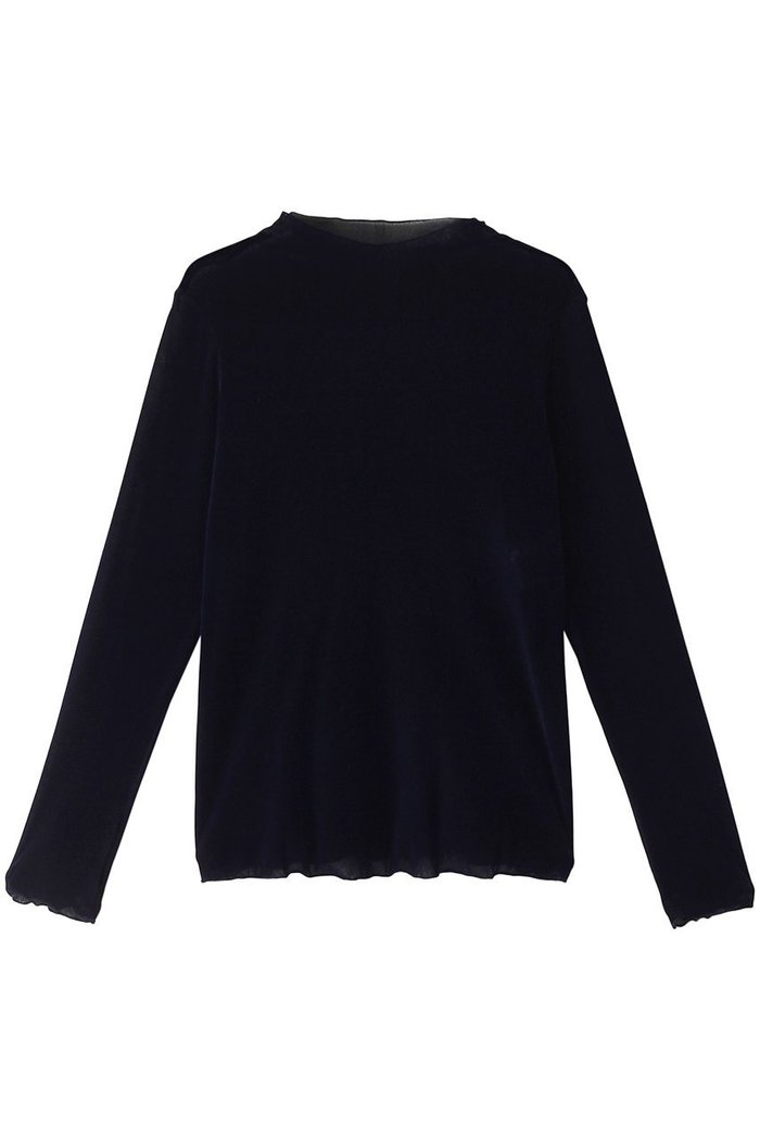 【アナイ/ANAYI】のチュールフロッキープルオーバー インテリア・キッズ・メンズ・レディースファッション・服の通販 founy(ファニー) https://founy.com/ ファッション Fashion レディースファッション Fashion for Women トップス・カットソー Cut & Sew Tops シャツ・ブラウス・オフィスカジュアル Elegant Blouses & Button-Ups ロングTシャツ・Tシャツ Longline T-Shirts & Tees カジュアルプルオーバー・ニットトップス Pullovers & Knit Tops / Casual Pullovers カットソー・ベーシックTシャツ Cut-and-Sewn Tops / Stretch Tees & Basics シアー Sheer, See-Through スリーブ Sleeve, Long Sleeve / Short Sleeve チュール Tulip, Tulip Motif ボトルネック Bottle Neck, Mock Neck ロング Long, Long-Length エレガント 上品 Elegant |ID: prp329100004217417 ipo3291000000035343438