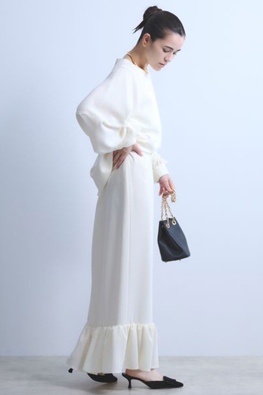 【カオス/Chaos】のフィオジョーゼットスカート 人気、トレンドファッション・服の通販 founy(ファニー) 　ファッション　Fashion　レディースファッション　Fashion for Women　スカート　Skirts　ロングスカート　Long Skirts / Maxi & Midi Skirts　カットソー　Cut and Sewn Top　ギャザー　Gathered, Ruffled　ロング　Long, Long-Length　再入荷　Restock / Back in Stock　other-3|ID: prp329100004217418 ipo3291000000032823161