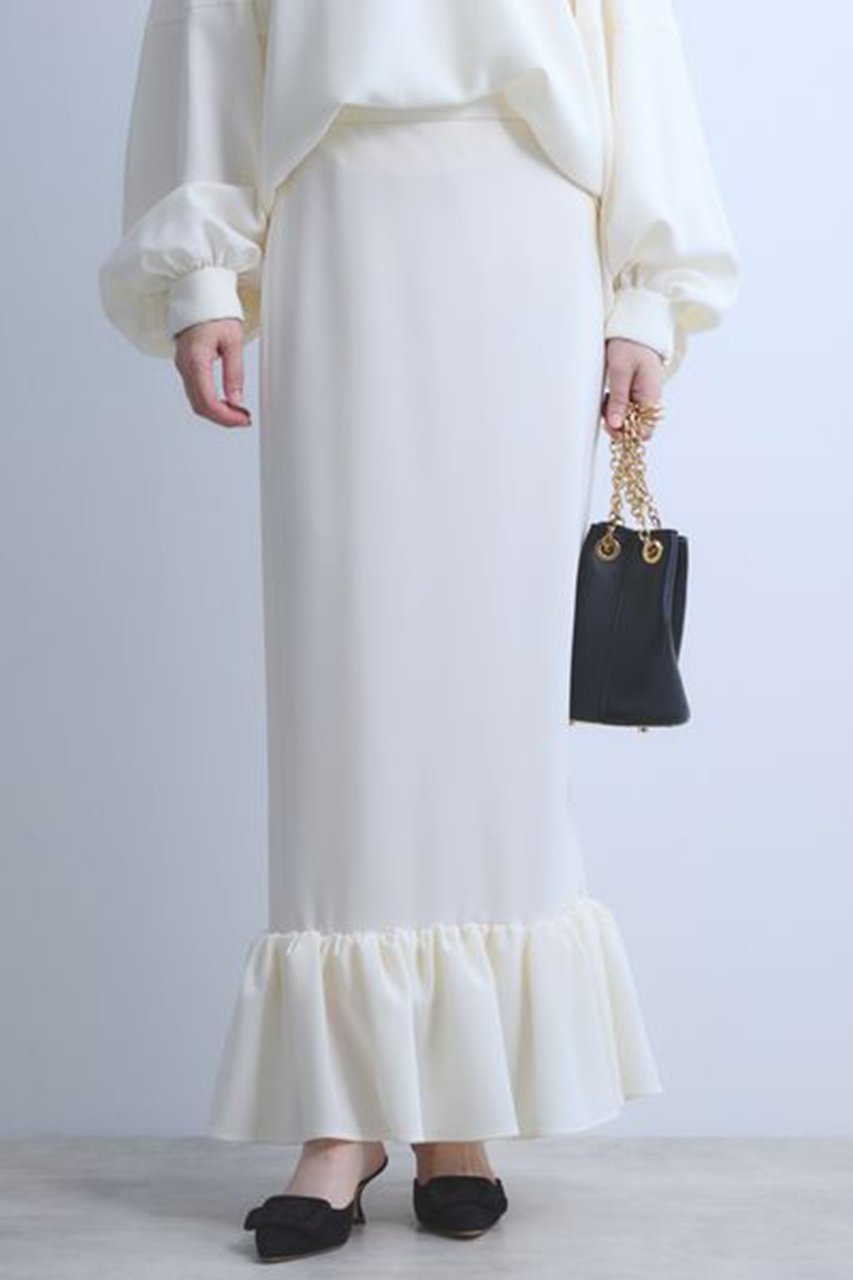 【カオス/Chaos】のフィオジョーゼットスカート 人気、トレンドファッション・服の通販 founy(ファニー) 　ファッション　Fashion　レディースファッション　Fashion for Women　スカート　Skirts　ロングスカート　Long Skirts / Maxi & Midi Skirts　カットソー　Cut and Sewn Top　ギャザー　Gathered, Ruffled　ロング　Long, Long-Length　再入荷　Restock / Back in Stock　other-6|ID: prp329100004217418 ipo3291000000032823164