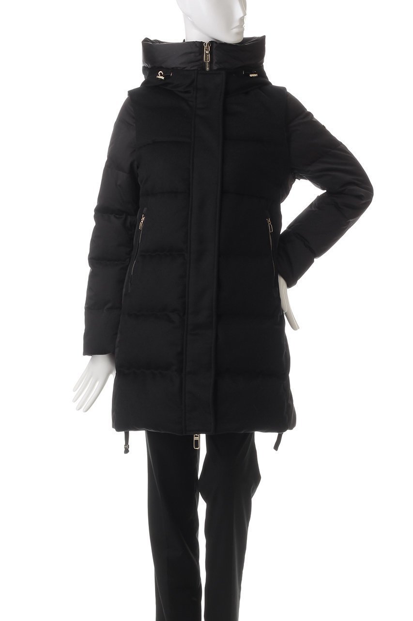 【デュノ/DUNO】のLALEH フーディー ミドルダウン 人気、トレンドファッション・服の通販 founy(ファニー) 　ファッション　Fashion　レディースファッション　Fashion for Women　アウター　Coat / Outerwear Collection　コート・ロングコート・ピーコート　Long Coats, Peacoats & More　ダウン　Down, Puffer　フィット　Fit, Slim Fit　ベスト　Vest, Waistcoat　ミックス　Mix, Mixed Style　ミドル　Middle Length, Mid Height　other-2|ID: prp329100004217427 ipo3291000000032930351