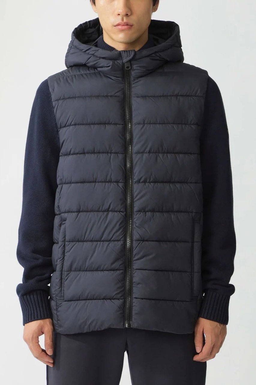 【エコアルフ/ECOALF / MEN】の【MEN】DENALI ニットコンビ アウター/DENALI KNIT MAN 人気、トレンドファッション・服の通販 founy(ファニー) 　ファッション　Fashion　メンズファッション　Fashion for Men　アウター　Men's Coats Outerwear　インナー　Innerwear　コンビ　Combo, Combination Style　ジップ　Zip, Zipper　ジャケット　Jacket, Outerwear　フィット　Fit, Slim Fit　ブロッキング　Color Blocking, Panel Design　ポケット　Pocket, Pocket Detail　other-3|ID: prp329100004222243 ipo3291000000032940917