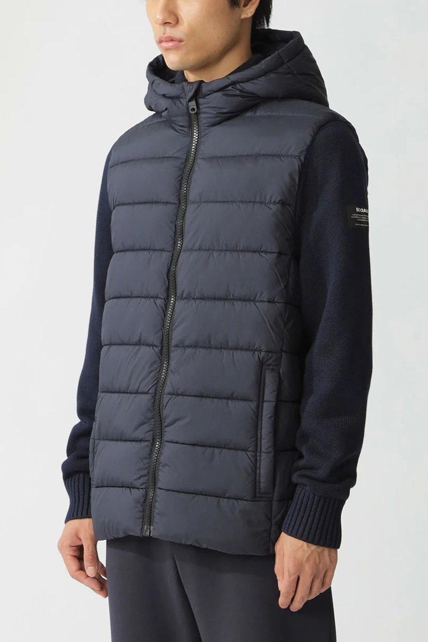 【エコアルフ/ECOALF / MEN】の【MEN】DENALI ニットコンビ アウター/DENALI KNIT MAN 人気、トレンドファッション・服の通販 founy(ファニー) 　ファッション　Fashion　メンズファッション　Fashion for Men　アウター　Men's Coats Outerwear　インナー　Innerwear　コンビ　Combo, Combination Style　ジップ　Zip, Zipper　ジャケット　Jacket, Outerwear　フィット　Fit, Slim Fit　ブロッキング　Color Blocking, Panel Design　ポケット　Pocket, Pocket Detail　other-4|ID: prp329100004222243 ipo3291000000032940927