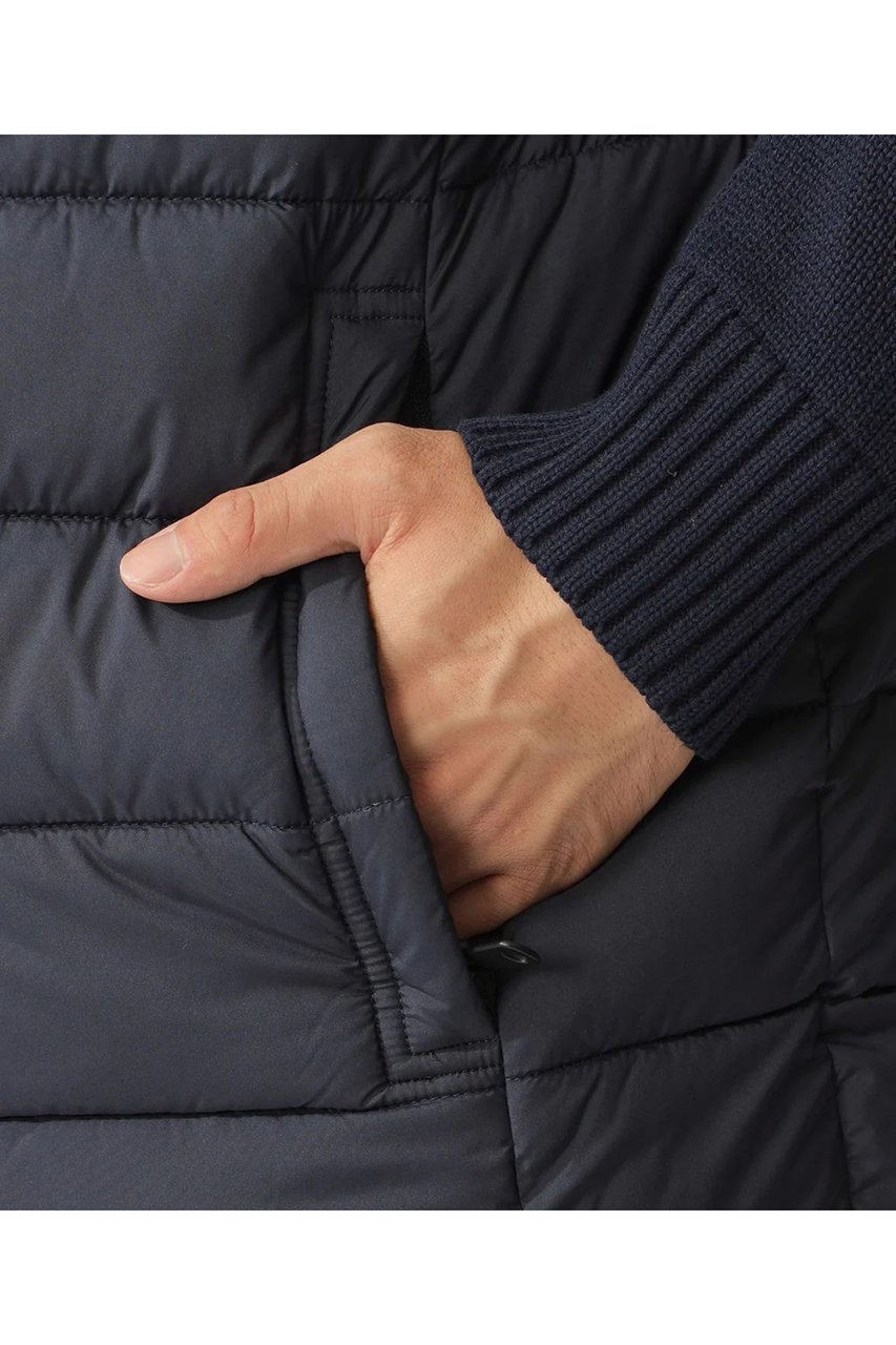【エコアルフ/ECOALF / MEN】の【MEN】DENALI ニットコンビ アウター/DENALI KNIT MAN 人気、トレンドファッション・服の通販 founy(ファニー) 　ファッション　Fashion　メンズファッション　Fashion for Men　アウター　Men's Coats Outerwear　インナー　Innerwear　コンビ　Combo, Combination Style　ジップ　Zip, Zipper　ジャケット　Jacket, Outerwear　フィット　Fit, Slim Fit　ブロッキング　Color Blocking, Panel Design　ポケット　Pocket, Pocket Detail　other-6|ID: prp329100004222243 ipo3291000000032940945