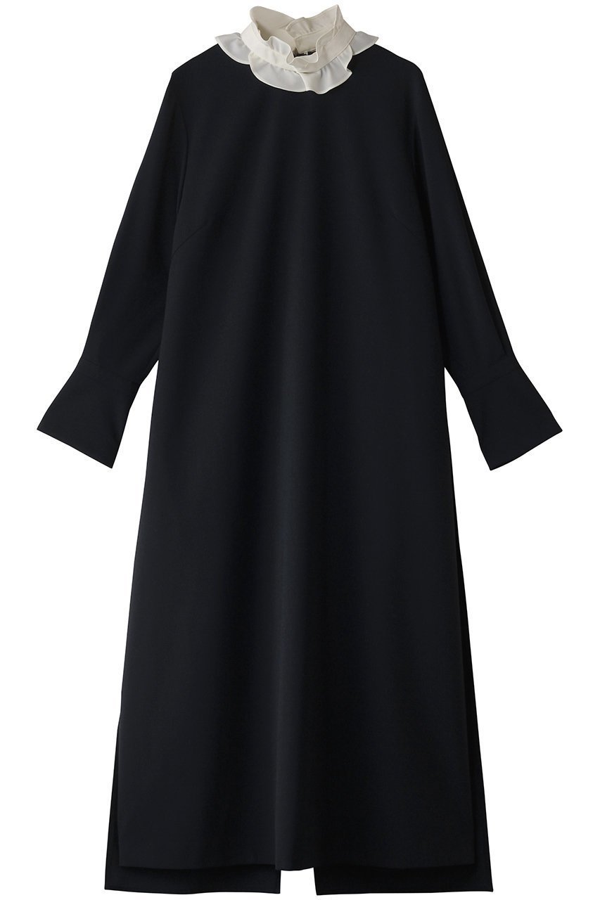 【アドーア/ADORE】のフレックストロピカルワンピース インテリア・キッズ・メンズ・レディースファッション・服の通販 founy(ファニー) 　ファッション　Fashion　レディースファッション　Fashion for Women　ワンピース　Dresses　チュニック　Tunic Tops & Dresses　ストレッチ　Stretch, Stretchy Fabric　チュニック　Tunic, Long Top　ロング　Long, Long-Length　ネイビー|ID: prp329100004222263 ipo3291000000032885659