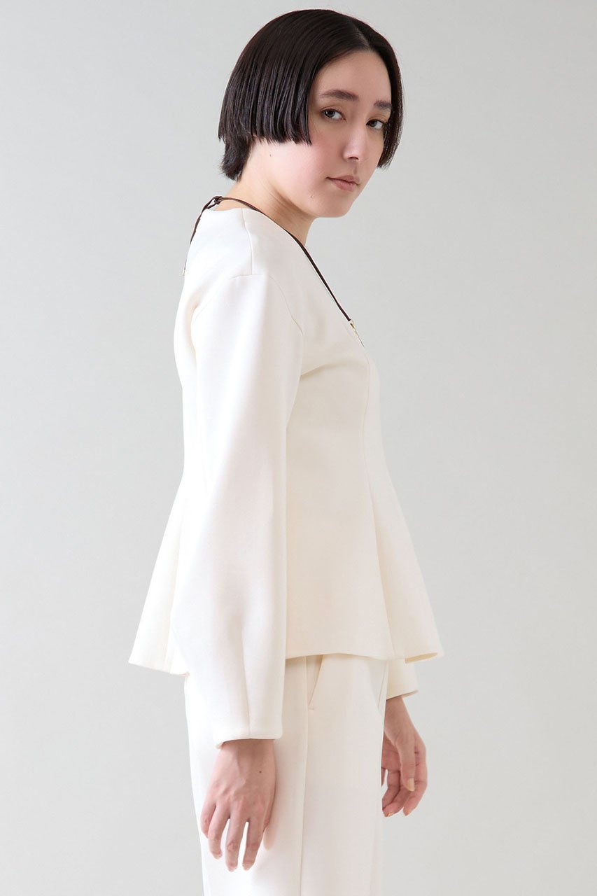 【マルティニーク/martinique】のポンチブラウス(セットアップ可) 人気、トレンドファッション・服の通販 founy(ファニー) 　ファッション　Fashion　レディースファッション　Fashion for Women　トップス・カットソー　Cut & Sew Tops　シャツ・ブラウス・オフィスカジュアル　Elegant Blouses & Button-Ups　おすすめ　Recommended / Our Picks　アクセサリー　Fashion Accessories　スリーブ　Sleeve, Long Sleeve / Short Sleeve　セットアップ　Set-Up, Coordinated Outfit　ティアード　Tiered, Tiered Style　フレア　Flare, Flared　ロング　Long, Long-Length　定番　Standard, Basic Item　other-2|ID: prp329100004222268 ipo3291000000035731664