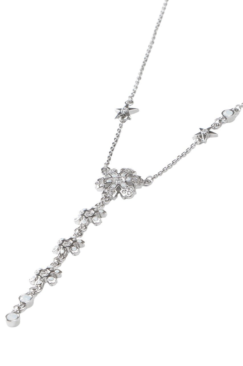 【アナイ/ANAYI】のスノーフラワーネックレス インテリア・キッズ・メンズ・レディースファッション・服の通販 founy(ファニー) 　ファッション　Fashion　レディースファッション　Fashion for Women　ジュエリー　Jewelry　ネックレス　Necklaces & Pendants　おすすめ　Recommended / Our Picks　イヤリング　Earrings　ガラス　Glass, Glassware　クリスタル　Crystal, Swarovski　コレクション　Collection, Seasonal Line　テクスチャー　Texture, Textured Fabric　ネックレス　Necklace, Pendant Necklace　バレエ　Ballet, Ballet Style　ホリデーシーズン　Holiday Season　ミックス　Mix, Mixed Style　モチーフ　Motif, Design Theme　再入荷　Restock / Back in Stock　冬　Winter / This Winter　シルバー|ID: prp329100004222320 ipo3291000000035051363
