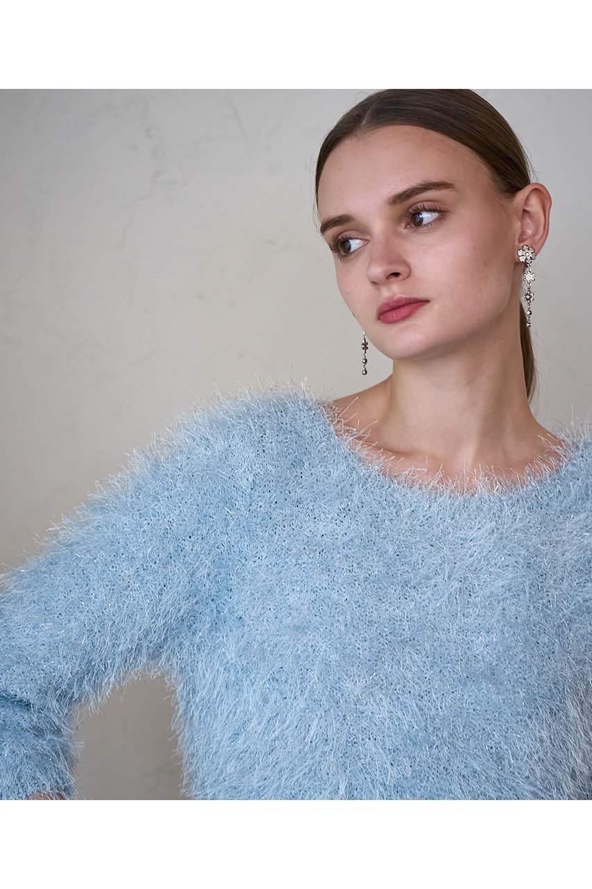 【アナイ/ANAYI】のラメシャギープルオーバー 人気、トレンドファッション・服の通販 founy(ファニー) 　ファッション　Fashion　レディースファッション　Fashion for Women　トップス・カットソー　Cut & Sew Tops　ニット　Knit Tops & Sweaters　カジュアルプルオーバー・ニットトップス　Pullovers & Knit Tops / Casual Pullovers　エレガント 上品　Elegant　コレクション　Collection, Seasonal Line　テクスチャー　Texture, Textured Fabric　トレンド　Trend, Trending Now　バランス　Balance, Style Balance　バレエ　Ballet, Ballet Style　冬　Winter / This Winter　other-7|ID: prp329100004222329 ipo3291000000032964819