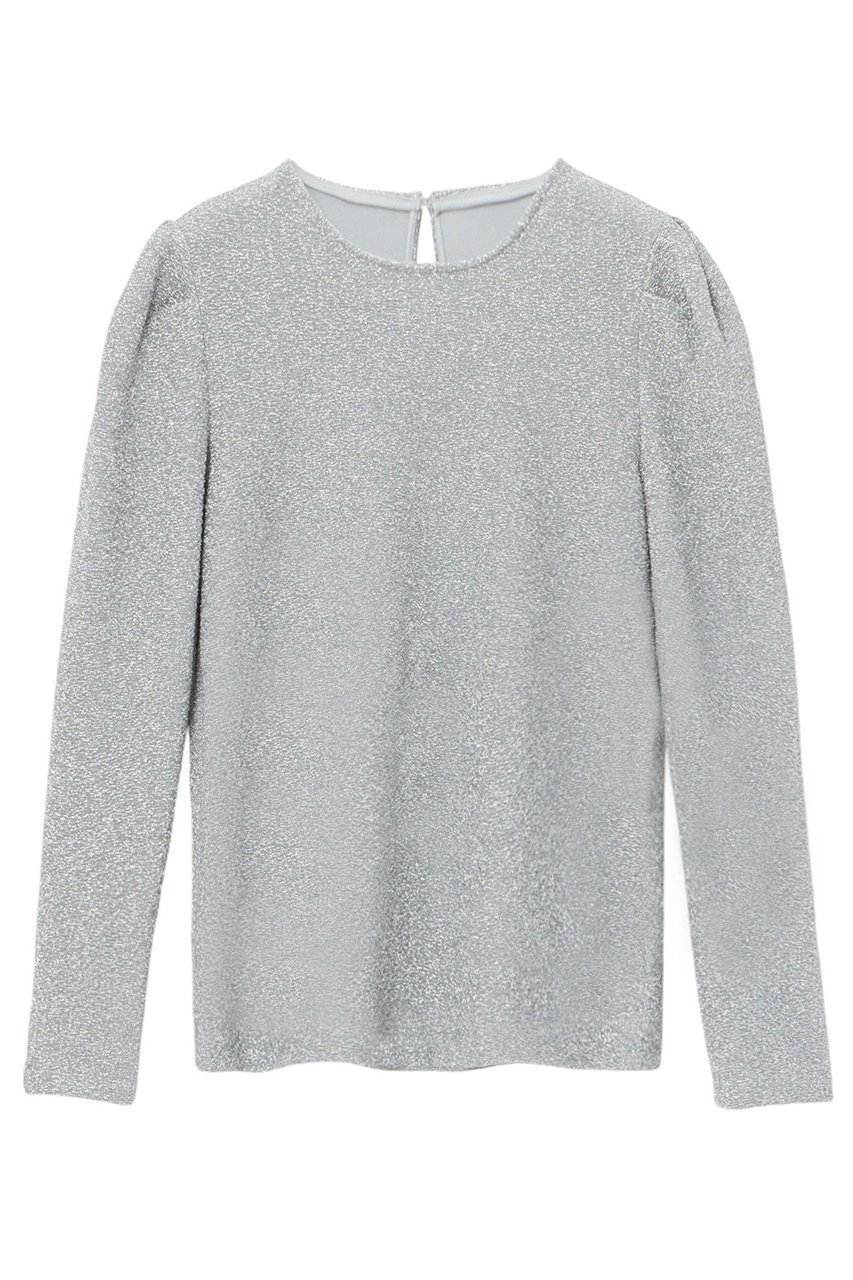 【アナイ/ANAYI】のシャイニージャージークループルオーバー インテリア・キッズ・メンズ・レディースファッション・服の通販 founy(ファニー) 　ファッション　Fashion　レディースファッション　Fashion for Women　トップス・カットソー　Cut & Sew Tops　シャツ・ブラウス・オフィスカジュアル　Elegant Blouses & Button-Ups　ロングTシャツ・Tシャツ　Longline T-Shirts & Tees　カジュアルプルオーバー・ニットトップス　Pullovers & Knit Tops / Casual Pullovers　カットソー・ベーシックTシャツ　Cut-and-Sewn Tops / Stretch Tees & Basics　インナー　Innerwear　エレガント 上品　Elegant　コレクション　Collection, Seasonal Line　シンプル　Simple, Minimal　ジャカード／ジャガード　Jacquard, Woven Pattern　スリーブ　Sleeve, Long Sleeve / Short Sleeve　テクスチャー　Texture, Textured Fabric　なめらか　Smooth, Silky Texture　バレエ　Ballet, Ballet Style　ロング　Long, Long-Length　冬　Winter / This Winter　シルバー|ID: prp329100004222332 ipo3291000000032890641