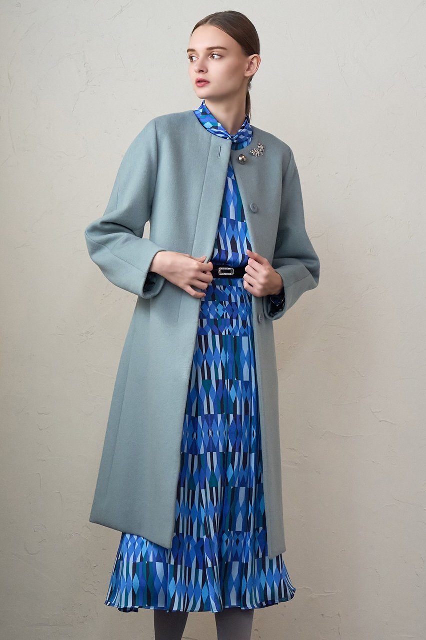 【アナイ/ANAYI】のアイシクルプリントタックスカート 人気、トレンドファッション・服の通販 founy(ファニー) 　ファッション　Fashion　レディースファッション　Fashion for Women　スカート　Skirts　ロングスカート　Long Skirts / Maxi & Midi Skirts　エレガント 上品　Elegant　クール　Cool, Chic　コレクション　Collection, Seasonal Line　サテン　Satin, Glossy Fabric　セットアップ　Set-Up, Coordinated Outfit　テクスチャー　Texture, Textured Fabric　バレエ　Ballet, Ballet Style　フレア　Flare, Flared　フレアースカート　Flared Skirt, A-Line Skirt　プリント　Print, Printed Pattern　ミドル　Middle Length, Mid Height　モチーフ　Motif, Design Theme　ロング　Long, Long-Length　冬　Winter / This Winter　おすすめ　Recommended / Our Picks　other-6|ID: prp329100004222336 ipo3291000000032823332