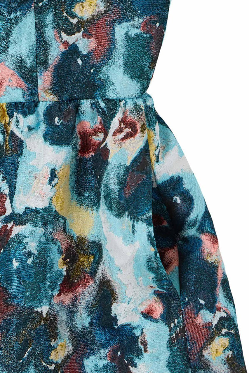 【アナイ/ANAYI】のオーロラジャガードVネックワンピース 人気、トレンドファッション・服の通販 founy(ファニー) 　ファッション　Fashion　レディースファッション　Fashion for Women　ワンピース　Dresses　チュニック　Tunic Tops & Dresses　イタリア　Italy　エレガント 上品　Elegant　カーディガン　Cardigan, Knitwear　ギャザー　Gathered, Ruffled　コレクション　Collection, Seasonal Line　シンプル　Simple, Minimal　ジャカード／ジャガード　Jacquard, Woven Pattern　ジャケット　Jacket, Outerwear　チュニック　Tunic, Long Top　テクスチャー　Texture, Textured Fabric　デコルテ　Décolleté, Neckline　バレエ　Ballet, Ballet Style　フロント　Front, Front Design　別注　Limited Edition, Custom Order　冬　Winter / This Winter　other-4|ID: prp329100004222342 ipo3291000000032889775