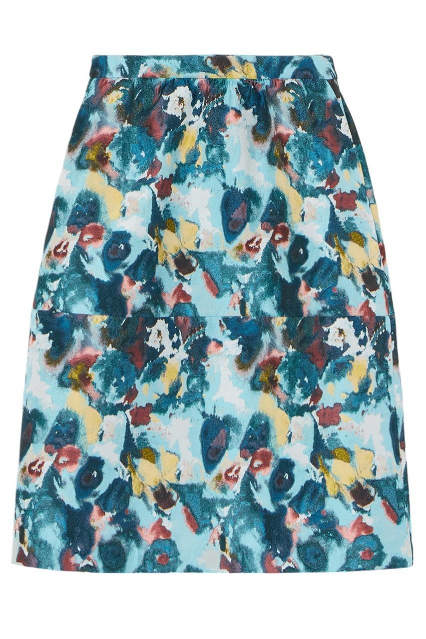 【アナイ/ANAYI】のオーロラジャガードコクーンスカート インテリア・キッズ・メンズ・レディースファッション・服の通販 founy(ファニー) 　ファッション　Fashion　レディースファッション　Fashion for Women　スカート　Skirts　イタリア　Italy　コクーン　Cocoon, Cocoon Silhouette　コレクション　Collection, Seasonal Line　シンプル　Simple, Minimal　ジャカード／ジャガード　Jacquard, Woven Pattern　テクスチャー　Texture, Textured Fabric　バレエ　Ballet, Ballet Style　ポケット　Pocket, Pocket Detail　別注　Limited Edition, Custom Order　冬　Winter / This Winter　グリーンマルチ|ID: prp329100004222343 ipo3291000000035052329