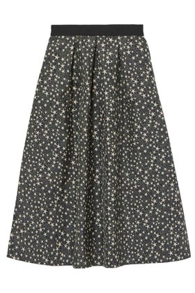 【アナイ/ANAYI】 スターダストジャガードタックフレアスカート人気、トレンドファッション・服の通販 founy(ファニー) ファッション Fashion レディースファッション Fashion for Women スカート Skirts Aライン・フレアスカート A-Line & Flared Skirts ロングスカート Long Skirts / Maxi & Midi Skirts イタリア Italy グログラン Grosgrain, Grosgrain Ribbon コレクション Collection, Seasonal Line ジャカード／ジャガード Jacquard, Woven Pattern テクスチャー Texture, Textured Fabric バレエ Ballet, Ballet Style モチーフ Motif, Design Theme モノトーン Monotone, Black and White ロング Long, Long-Length 冬 Winter / This Winter おすすめ Recommended / Our Picks |ID:prp329100004222345