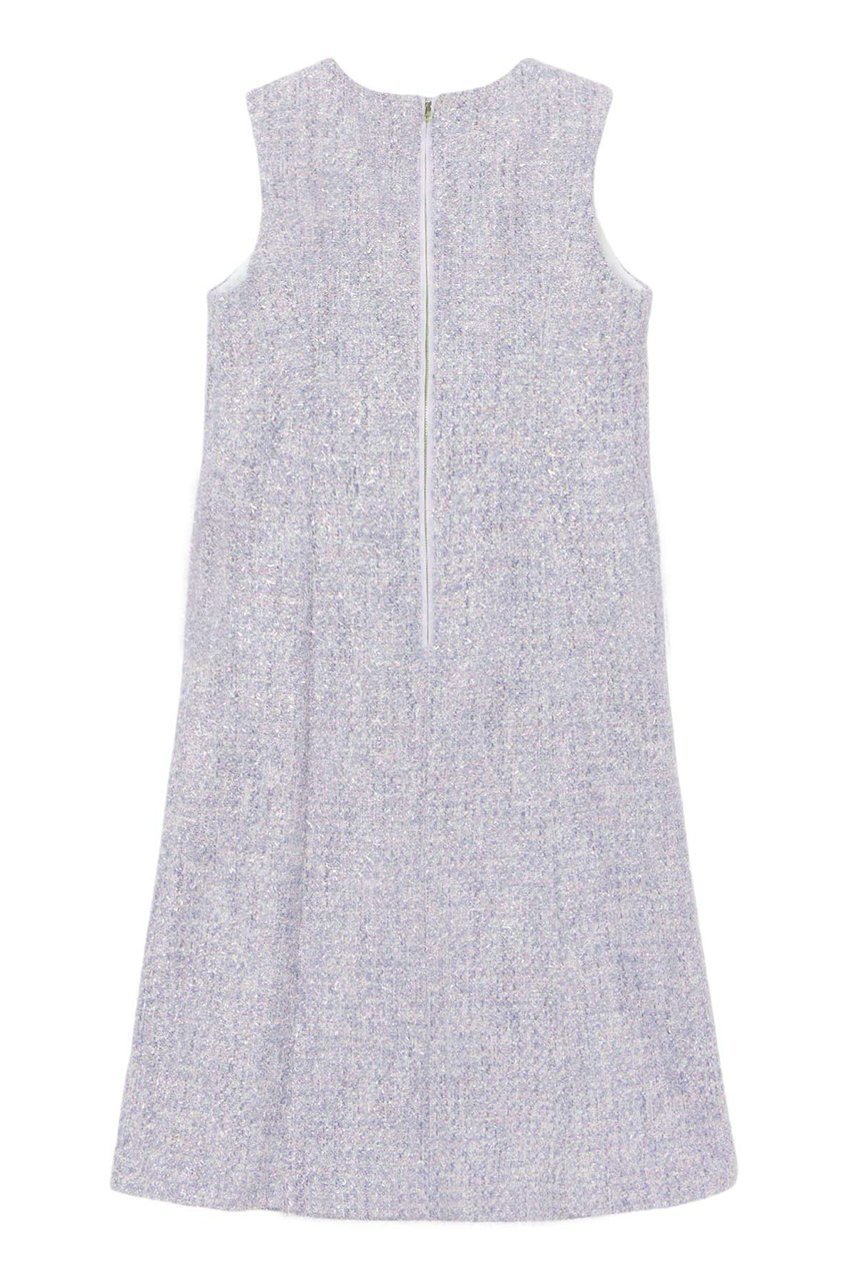 【アナイ/ANAYI】のメタルシャギーツイードワンピース 人気、トレンドファッション・服の通販 founy(ファニー) 　ファッション　Fashion　レディースファッション　Fashion for Women　ワンピース　Dresses　チュニック　Tunic Tops & Dresses　コレクション　Collection, Seasonal Line　ジャケット　Jacket, Outerwear　ジュエリー　Jewelry, Accessories　セットアップ　Set-Up, Coordinated Outfit　チュニック　Tunic, Long Top　ツイード　Twill, Twill Weave　テクスチャー　Texture, Textured Fabric　デコルテ　Décolleté, Neckline　バレエ　Ballet, Ballet Style　冬　Winter / This Winter　エレガント 上品　Elegant　other-2|ID: prp329100004222348 ipo3291000000032889410