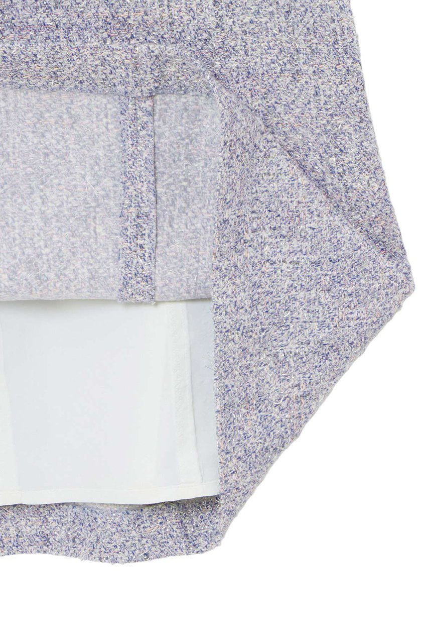 【アナイ/ANAYI】のメタルシャギーツイードワンピース 人気、トレンドファッション・服の通販 founy(ファニー) 　ファッション　Fashion　レディースファッション　Fashion for Women　ワンピース　Dresses　チュニック　Tunic Tops & Dresses　コレクション　Collection, Seasonal Line　ジャケット　Jacket, Outerwear　ジュエリー　Jewelry, Accessories　セットアップ　Set-Up, Coordinated Outfit　チュニック　Tunic, Long Top　ツイード　Twill, Twill Weave　テクスチャー　Texture, Textured Fabric　デコルテ　Décolleté, Neckline　バレエ　Ballet, Ballet Style　冬　Winter / This Winter　エレガント 上品　Elegant　other-6|ID: prp329100004222348 ipo3291000000032889428