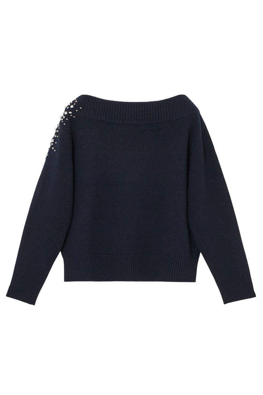 【アナイ/ANAYI】のスノーフレークプルオーバー 人気、トレンドファッション・服の通販 founy(ファニー) 　ファッション　Fashion　レディースファッション　Fashion for Women　トップス・カットソー　Cut & Sew Tops　ニット　Knit Tops & Sweaters　カジュアルプルオーバー・ニットトップス　Pullovers & Knit Tops / Casual Pullovers　アシンメトリー　Asymmetrical Style　エレガント 上品　Elegant　コレクション　Collection, Seasonal Line　ダイヤモンド　Diamond, Brilliant Cut　テクスチャー　Texture, Textured Fabric　バレエ　Ballet, Ballet Style　ビジュー　Bijou, Jewel-like Accent　ミドル　Middle Length, Mid Height　モチーフ　Motif, Design Theme　再入荷　Restock / Back in Stock　冬　Winter / This Winter　other-2|ID: prp329100004222356 ipo3291000000035055175