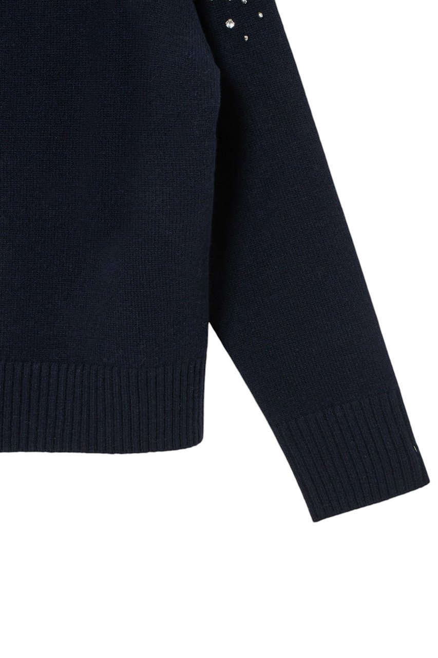 【アナイ/ANAYI】のスノーフレークプルオーバー 人気、トレンドファッション・服の通販 founy(ファニー) 　ファッション　Fashion　レディースファッション　Fashion for Women　トップス・カットソー　Cut & Sew Tops　ニット　Knit Tops & Sweaters　カジュアルプルオーバー・ニットトップス　Pullovers & Knit Tops / Casual Pullovers　アシンメトリー　Asymmetrical Style　エレガント 上品　Elegant　コレクション　Collection, Seasonal Line　ダイヤモンド　Diamond, Brilliant Cut　テクスチャー　Texture, Textured Fabric　バレエ　Ballet, Ballet Style　ビジュー　Bijou, Jewel-like Accent　ミドル　Middle Length, Mid Height　モチーフ　Motif, Design Theme　再入荷　Restock / Back in Stock　冬　Winter / This Winter　other-4|ID: prp329100004222356 ipo3291000000035055177