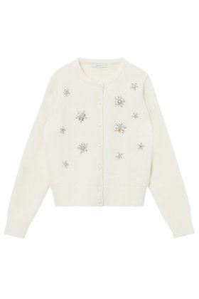 【アナイ/ANAYI】のスノーフレークカーディガン 人気、トレンドファッション・服の通販 founy(ファニー) ファッション Fashion レディースファッション Fashion for Women トップス・カットソー Cut & Sew Tops ニット Knit Tops & Sweaters カーディガン・羽織り Layered Style Cardigans カーディガン Cardigan, Knitwear コレクション Collection, Seasonal Line コンパクト Compact, Small Size テクスチャー Texture, Textured Fabric トレンド Trend, Trending Now バランス Balance, Style Balance バレエ Ballet, Ballet Style ビジュー Bijou, Jewel-like Accent ホリデーシーズン Holiday Season ミドル Middle Length, Mid Height 冬 Winter / This Winter |ID:prp329100004222357