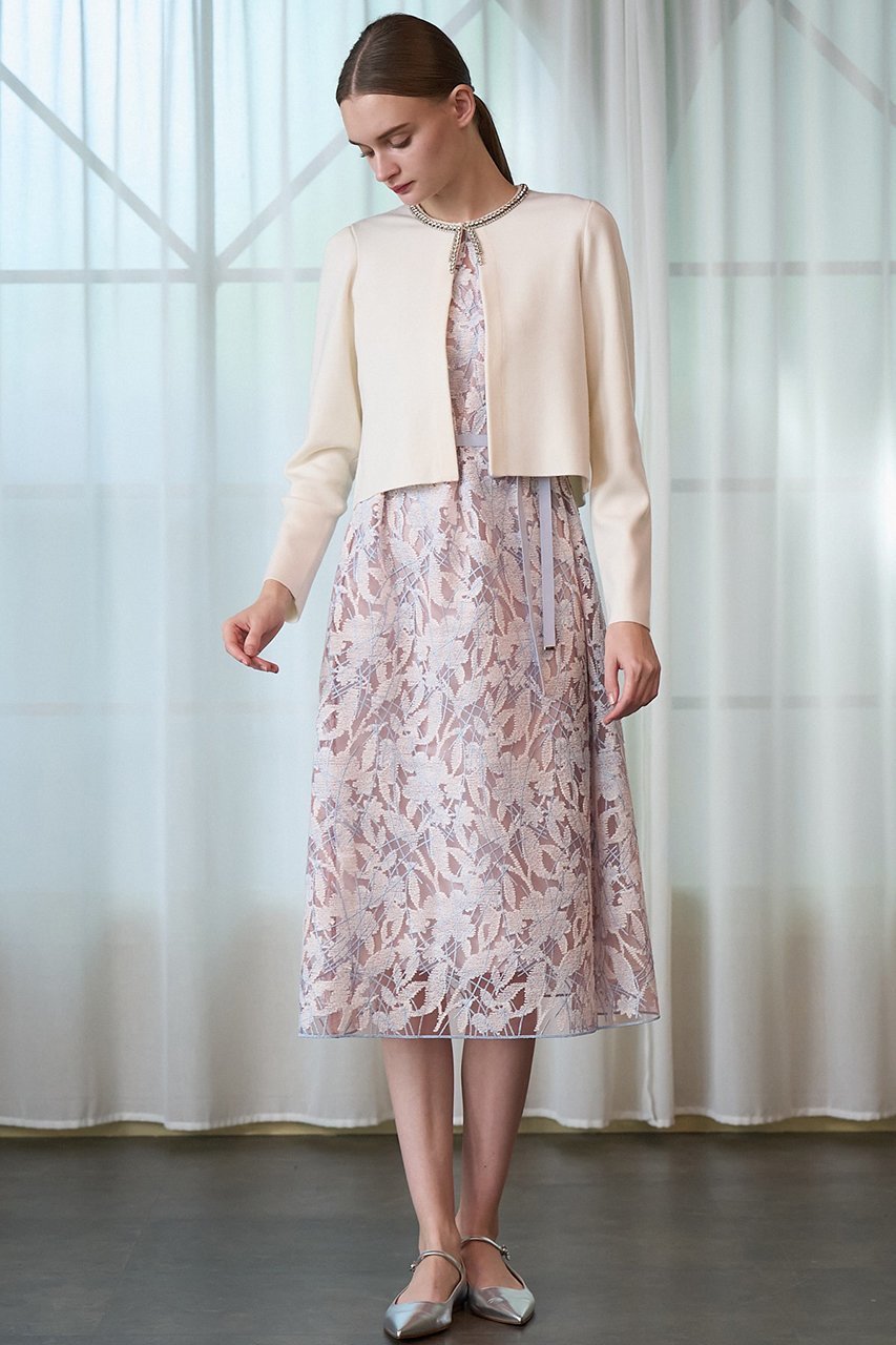 【アナイ/ANAYI】のビジューネックメリノスムースカーディガン 人気、トレンドファッション・服の通販 founy(ファニー) 　ファッション　Fashion　レディースファッション　Fashion for Women　トップス・カットソー　Cut & Sew Tops　ニット　Knit Tops & Sweaters　カーディガン・羽織り　Layered Style Cardigans　カーディガン　Cardigan, Knitwear　コレクション　Collection, Seasonal Line　ショート　Short, Short Length　ストレッチ　Stretch, Stretchy Fabric　テクスチャー　Texture, Textured Fabric　バレエ　Ballet, Ballet Style　ボレロ　Bolero, Short Cardigan　冬　Winter / This Winter　おすすめ　Recommended / Our Picks　other-3|ID: prp329100004222359 ipo3291000000032912268