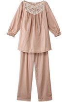 【イクコ/IKUKO】のビンテージワッシャーサテン パジャマ コーラルピンク|ID: prp329100004222365 ipo3291000000032834820
