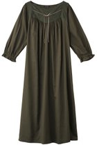 【イクコ/IKUKO】のビンテージワッシャーサテン ネグリジェ モスグリーン|ID: prp329100004222366 ipo3291000000032834831