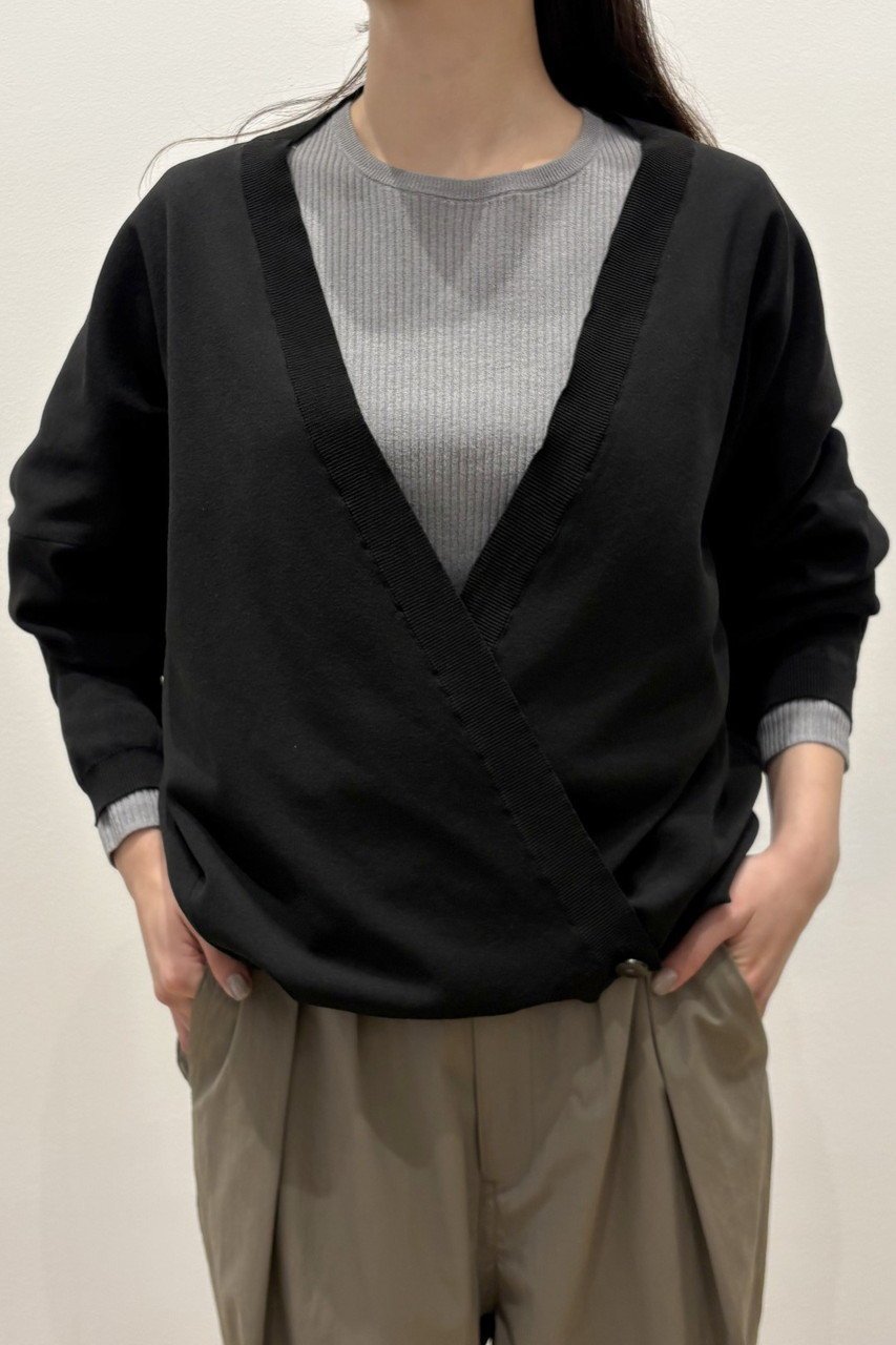 【レリル/lelill】のハイテクボレロ 人気、トレンドファッション・服の通販 founy(ファニー) 　ファッション　Fashion　レディースファッション　Ladies' Fashion Online　トップス・カットソー　Cut & Sew Tops　ニット　Knit Tops & Sweaters　カーディガン　Layered Style Cardigans　カーディガン　Cardigan　コンパクト　Compact　パターン　Pattern　ボレロ　Bolero　リブニット　Rib Knit　洗える　Washable　other-5|ID: prp329100004222377 ipo3291000000032695180
