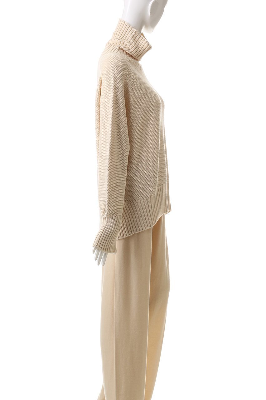 【プリスティン/PRISTINE】の鹿の子ビッグタートルセーター 人気、トレンドファッション・服の通販 founy(ファニー) 　ファッション　Fashion　レディースファッション　Fashion for Women　トップス・カットソー　Cut & Sew Tops　ニット　Knit Tops & Sweaters　カジュアルプルオーバー・ニットトップス　Pullovers & Knit Tops / Casual Pullovers　人気　Popular, Best Seller　鹿の子　Piqué, Kanoko Fabric　other-3|ID: prp329100004222388 ipo3291000000032917416