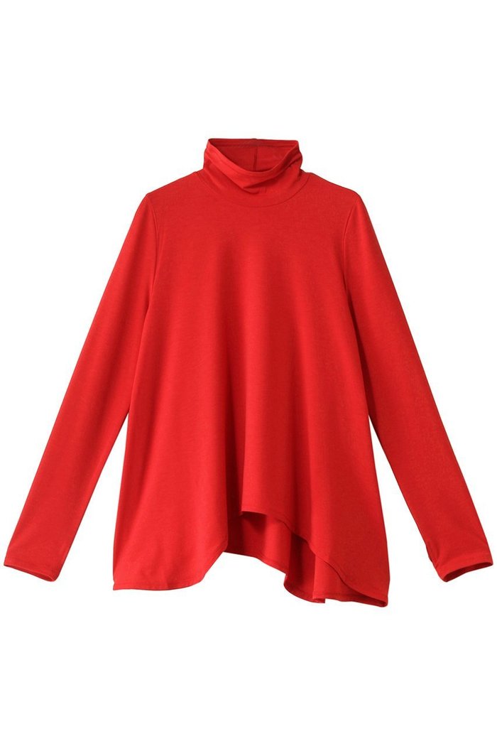 【ランバン オン ブルー/LANVIN en Bleu】のアシンメカーブヘムカットソー インテリア・キッズ・メンズ・レディースファッション・服の通販 founy(ファニー) https://founy.com/ ファッション Fashion レディースファッション Fashion for Women トップス・カットソー Cut & Sew Tops シャツ・ブラウス・オフィスカジュアル Elegant Blouses & Button-Ups ロングTシャツ・Tシャツ Longline T-Shirts & Tees カットソー・ベーシックTシャツ Cut-and-Sewn Tops / Stretch Tees & Basics なめらか Smooth, Silky Texture アシンメトリー Asymmetrical Style カットソー Cut and Sewn Top シンプル Simple, Minimal スリーブ Sleeve, Long Sleeve / Short Sleeve ボトム Bottoms, Lower Wear ロング Long, Long-Length エレガント 上品 Elegant |ID: prp329100004222397 ipo3291000000032887941