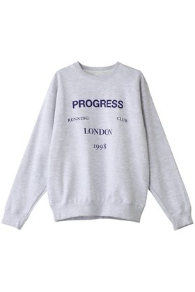 【エリオポール/heliopole】の【PROGRESS RUNNING CLUB】PRC LONDON スウェット 人気、トレンドファッション・服の通販 founy(ファニー) ファッション Fashion レディースファッション WOMEN トップス・カットソー Tops/Tshirt シャツ/ブラウス Shirts/Blouses パーカ Sweats ロング / Tシャツ T-Shirts スウェット Sweat カットソー Cut and Sewn スウェット Sweat ランニング Running ロンドン London エレガント 上品 Elegant NEW・新作・新着・新入荷 New Arrivals |ID:prp329100004222417