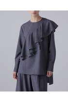 【アドーア/ADORE】のハイツイストトロピカルブラウス 人気、トレンドファッション・服の通販 founy(ファニー) ファッション Fashion レディースファッション WOMEN トップス・カットソー Tops/Tshirt シャツ/ブラウス Shirts/Blouses おすすめ Recommend アシンメトリー Asymmetry カッティング Cutting カフス Cuffs スリーブ Sleeve セットアップ Set Up フレア Flare ランダム Random ロング Long NEW・新作・新着・新入荷 New Arrivals thumbnail グレー|ID: prp329100004225219 ipo3291000000029278898