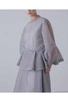 【アドーア/ADORE】のシアーメッシュラッセルカットソー 人気、トレンドファッション・服の通販 founy(ファニー) ファッション Fashion レディースファッション WOMEN トップス・カットソー Tops/Tshirt シャツ/ブラウス Shirts/Blouses ロング / Tシャツ T-Shirts カットソー Cut and Sewn シアー Sheer スリーブ Sleeve トレンド Trend ロング Long NEW・新作・新着・新入荷 New Arrivals thumbnail グレー|ID: prp329100004225220 ipo3291000000029278901