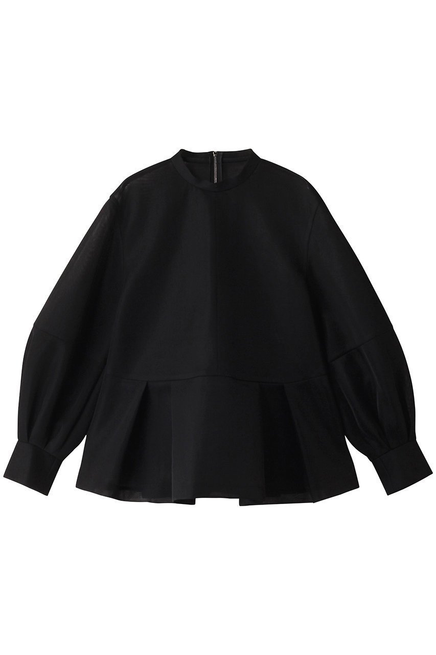 【アドーア/ADORE】のシアーメッシュラッセルカットソー インテリア・キッズ・メンズ・レディースファッション・服の通販 founy(ファニー) 　ファッション　Fashion　レディースファッション　Fashion for Women　トップス・カットソー　Cut & Sew Tops　シャツ・ブラウス・オフィスカジュアル　Elegant Blouses & Button-Ups　ロングTシャツ・Tシャツ　Longline T-Shirts & Tees　カットソー・ベーシックTシャツ　Cut-and-Sewn Tops / Stretch Tees & Basics　シアー　Sheer, See-Through　スリーブ　Sleeve, Long Sleeve / Short Sleeve　トレンド　Trend, Trending Now　ロング　Long, Long-Length　ブラック|ID: prp329100004225220 ipo3291000000032888205