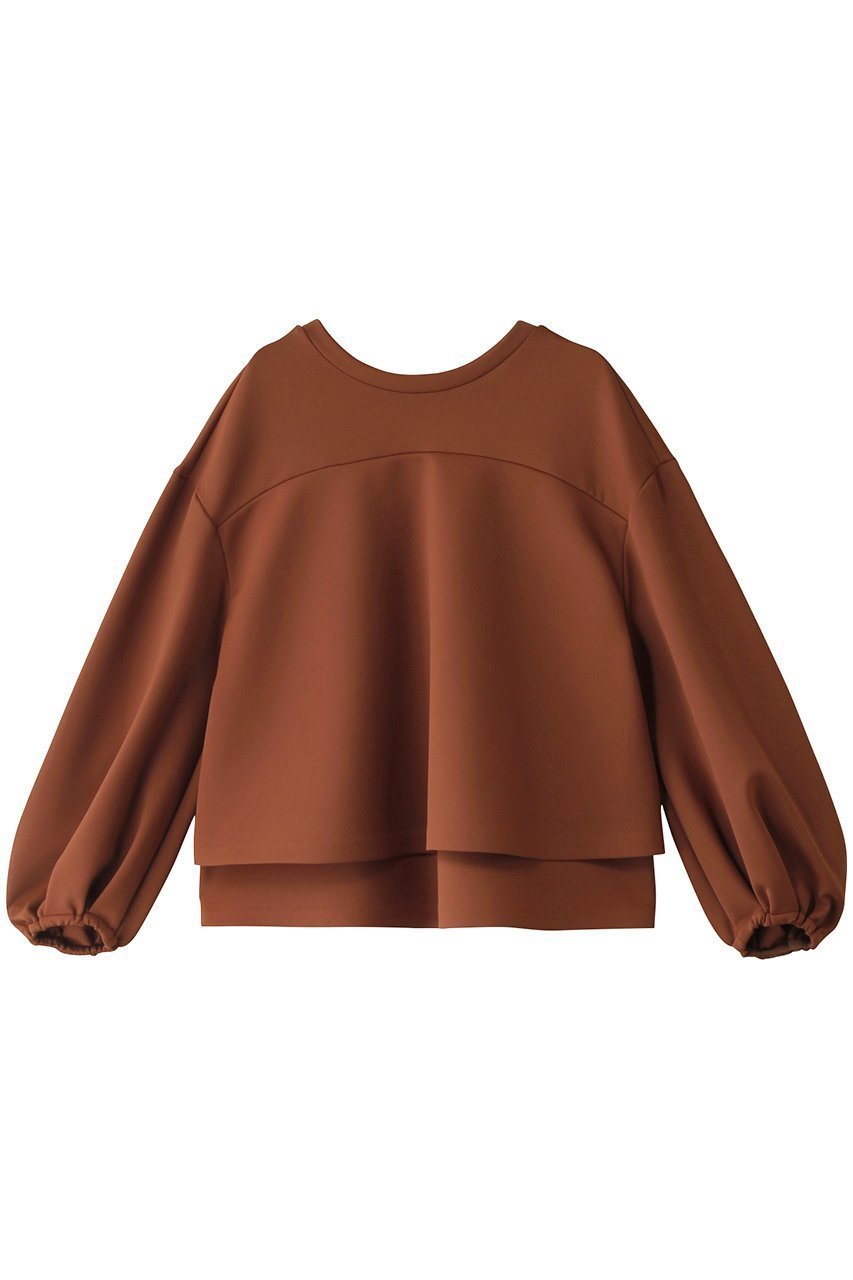 【アドーア/ADORE】のコンパクトダンボールカットソー インテリア・キッズ・メンズ・レディースファッション・服の通販 founy(ファニー) 　ファッション　Fashion　レディースファッション　WOMEN　トップス・カットソー　Tops/Tshirt　シャツ/ブラウス　Shirts/Blouses　ロング / Tシャツ　T-Shirts　カットソー　Cut and Sewn　おすすめ　Recommend　コンパクト　Compact　ジャージ　Jersey　ストレッチ　Stretch　スリーブ　Sleeve　セットアップ　Set Up　ロング　Long　ブラウン|ID: prp329100004225224 ipo3291000000030010546