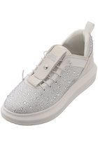 【スティーブマデン/STEVE MADDEN】のGAMEDAY-R ラインストーン厚底スニーカー 人気、トレンドファッション・服の通販 founy(ファニー) ファッション Fashion レディースファッション Fashion for Women エレガント 上品 Elegant ストーン Stone, Gem-Like スニーカー Sneakers, Trainers スポーティ Sporty, Casual Athletic リュクス Luxury, Elegant, High-End, Chic 厚底 Platform Shoes thumbnail ホワイト|ID: prp329100004225251 ipo3291000000035058580