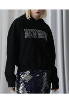 【ローズバッド/ROSE BUD】の”NEW WAVE”ロゴ フーデッド スウェット 人気、トレンドファッション・服の通販 founy(ファニー) ファッション Fashion レディースファッション WOMEN トップス・カットソー Tops/Tshirt シャツ/ブラウス Shirts/Blouses パーカ Sweats ロング / Tシャツ T-Shirts スウェット Sweat カットソー Cut and Sewn スウェット Sweat NEW・新作・新着・新入荷 New Arrivals thumbnail ブラック|ID: prp329100004225254 ipo3291000000029279047