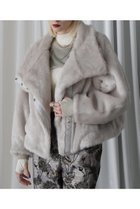 【ローズバッド/ROSE BUD】のビッグカラーショートコート 人気、トレンドファッション・服の通販 founy(ファニー) ファッション Fashion レディースファッション WOMEN アウター Coat Outerwear コート Coats ショート Short NEW・新作・新着・新入荷 New Arrivals thumbnail グレー|ID: prp329100004225255 ipo3291000000029279050