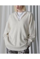 【ローズバッド/ROSE BUD】のキーネックオーバースウェット 人気、トレンドファッション・服の通販 founy(ファニー) ファッション Fashion レディースファッション WOMEN トップス・カットソー Tops/Tshirt シャツ/ブラウス Shirts/Blouses パーカ Sweats ロング / Tシャツ T-Shirts スウェット Sweat カットソー Cut and Sewn ロング Long NEW・新作・新着・新入荷 New Arrivals |ID:prp329100004225256